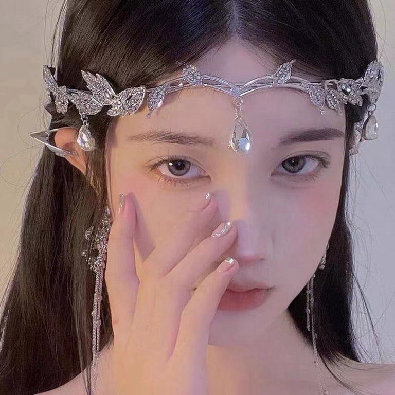 KelaJuan Wedding Bridal Headband for Brides, Crystal  display picture 3