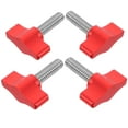 thumbnail image 2 of KALLORY Tightening Thumb Screws Aluminium Red for Outdoor Use 4Pcs, 2 of 10