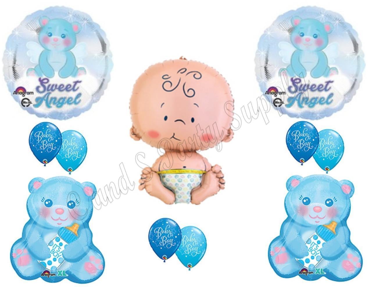 Pack of 1-100 Latex 12" Balloons Baby Girl/Boy Bear Baby Shower Ballons Baloon 