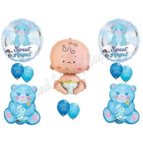 It S A Girl Teddy Bear Baby Bottle Shower Balloons Decoration