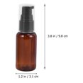 thumbnail image 3 of 6pcs 40ml Empty Plastic Dispenser with Pump for Storage Essential Oils Shower Gel Cosmetic Lotion(Brown), 3 of 7