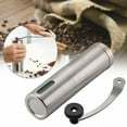 thumbnail image 2 of Manual Stainless Steel Coffee Grinder Adjustable Settings Portable for Camping, 2 of 12
