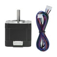 thumbnail image 1 of Motor paso a paso de impresora 3D Ticfox 42 pasos 0,42 N.m 2 fases 4 conductores 1 A 4,5 V CC, 1 of 14