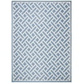 thumbnail image 3 of SAFAVIEH Courtyard Janey Bordered Indoor/Outdoor Area Rug, Blue/Light Beige, 9' x 12', 3 of 8