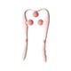 thumbnail image 5 of Masajeador eléctrico para cuello, manos y hombros, portátil, para puntos gatillo. Rosa, 5 of 9