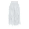 thumbnail image 2 of Womens MiDi Skirt Solid Color Beaded Tulle Skirt with Elastic Waist (S-2XL), 2 of 6