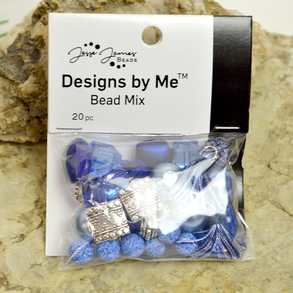 Jesse James Beads Spacer Bead Set in Dark Blue - image 4 of 5