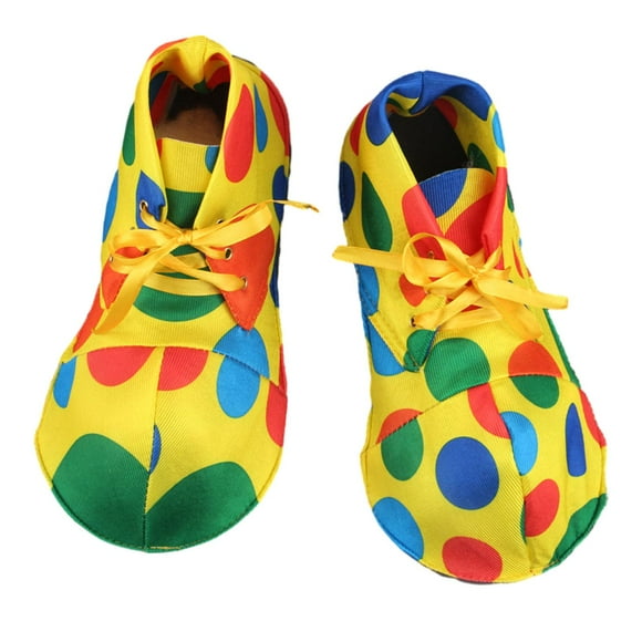 Zapatos de para adultos, disfraz de fiesta de Navidad, decoraciones bonitas para adultos, regalo novedoso, zapatos de arcoíris, zapatos de D Salvador Zapato disfraz payaso
