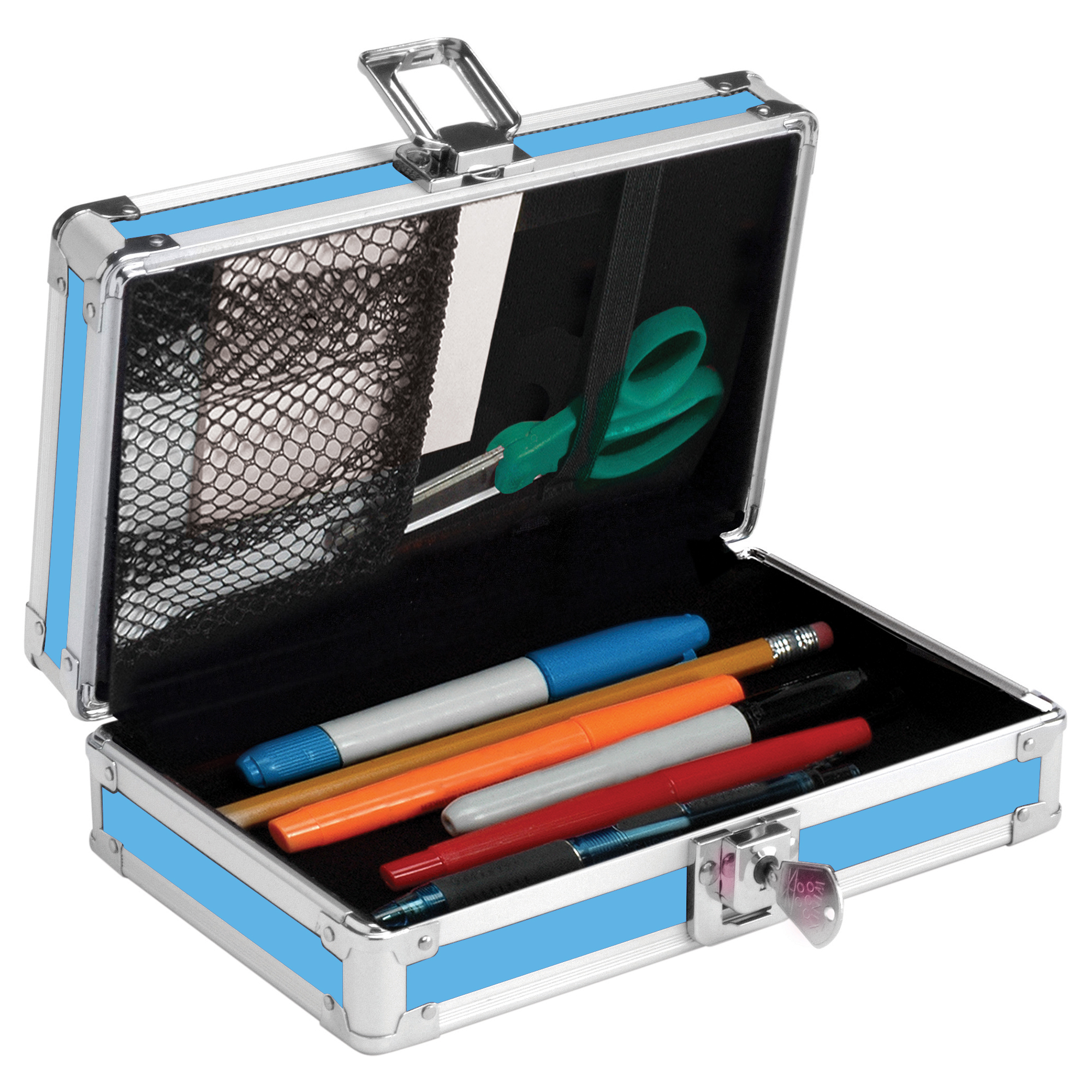 Vaultz Licensed Pencil Box Mario Group Ft Key Lock For School Supplies New Vz03947 Walmart Com