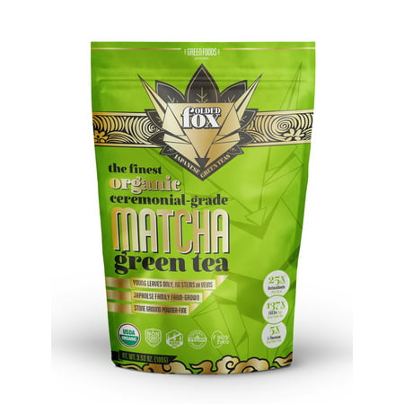Organic Ceremonial-Grade Matcha Green Tea Folded Fox 100 g