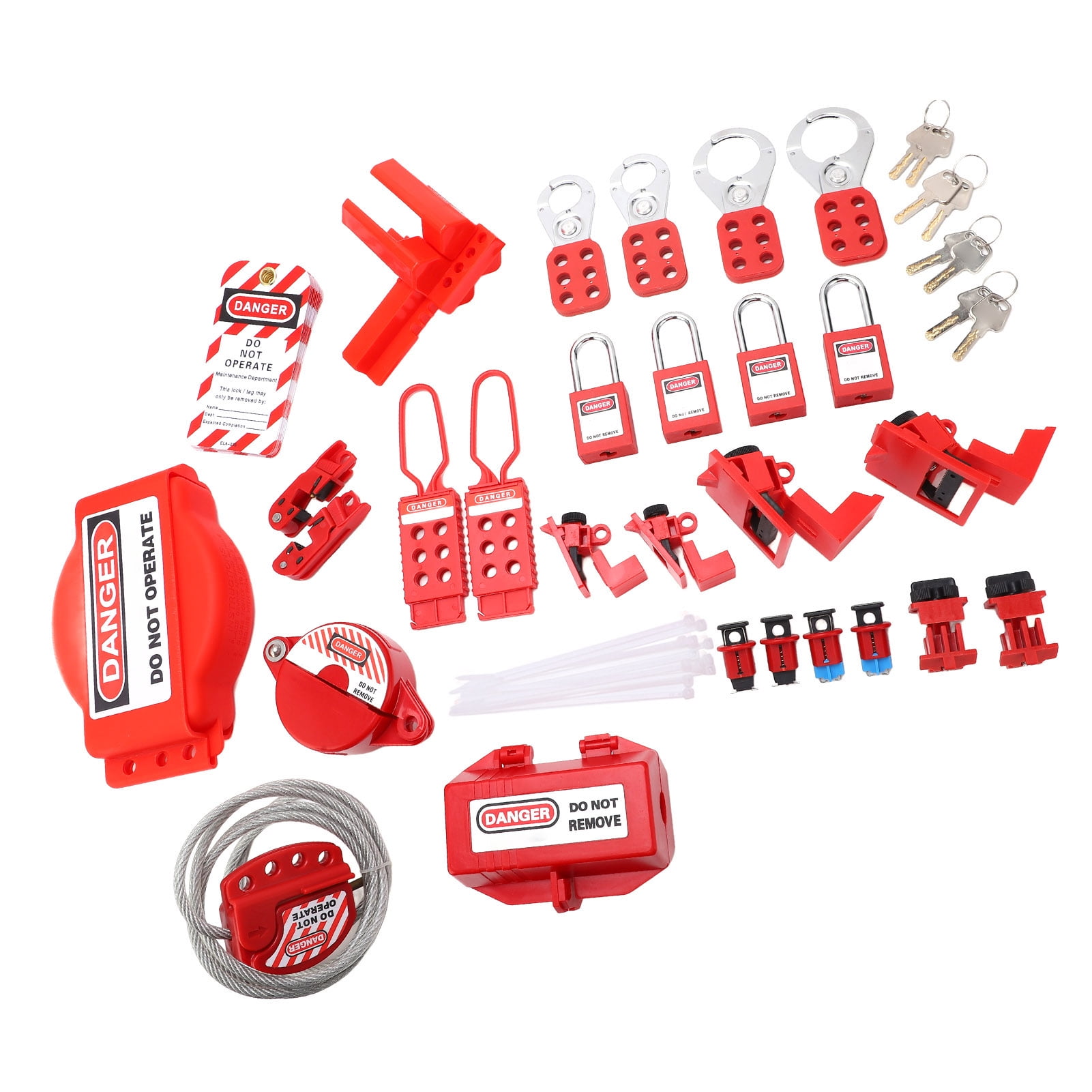 Electrical Lockout Tagout Kit To Corrosion High Temperature Circuit