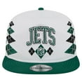 thumbnail image 2 of Men's New Era  White New York Jets Argyle 19TWENTY Adjustable Hat, 2 of 5