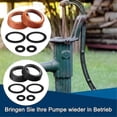 thumbnail image 2 of 6pcs Garden Pump Hand Pump Well Pump Seal Replacement Parts for Model 75 Water Pumps Accessories, 2 of 5