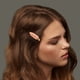 thumbnail image 5 of Pinzas para el cabello sin curvas, pinzas para rizos, pinzas para el cabello sin arrugas para aplicación de maquillaje., 5 of 5