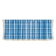 thumbnail image 2 of Cortinas con cenefa para cocina: paneles de cortina con bolsillo para barra corta que bloquean la luz en ventanas pequeñas, baños y sótanos., 2 of 7