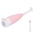 thumbnail image 1 of Toddler Sonic Electric Toothbrush Kids Plastic Cleaning Toothbrushes Battery Powered ToothbrushPink, 1 of 12