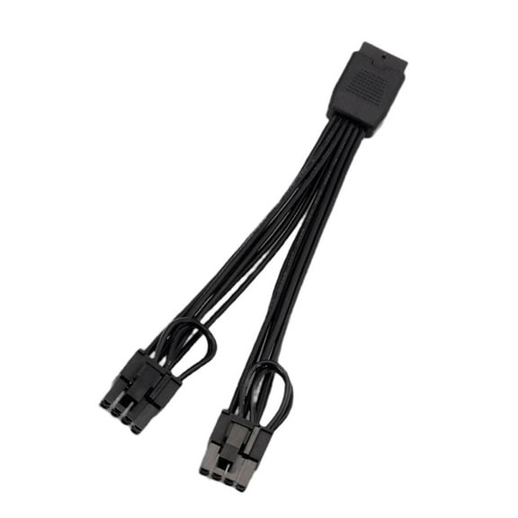 12VHPWR 12 4Pin To Double 6 2 Pin PCIe 5.0 Adapters For Graphics Card Power Supply Requirements