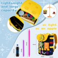 thumbnail image 3 of Interactive Felt Toddler Backpack - Fun Learning Felt Toy, 3 of 8