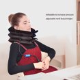 thumbnail image 4 of Cervical Neck Traction Device, Neck Decompression Neck Support Brace Stretcher  for Working Blue,Coffee, 4 of 7