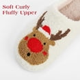 thumbnail image 2 of BERANMEY Christmas Slippers for Womens Plush Warm Cute Slippers Womens Mens Fuzzy House Slippers Christmas Gifts For Girls Women Girlfriend, 2 of 10