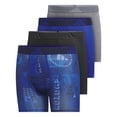 thumbnail image 1 of Calzoncillos tipo bóxer adidas con estampado de microfibra para niños y jóvenes, paquete de 4 unidades, 1 of 3