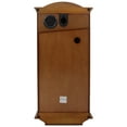 thumbnail image 4 of Seiko Arched Pendulum Clock and Dual Chimes, QXH030BLH, Brown, Traditional Wooden, Quartz, Analog, 4 of 5