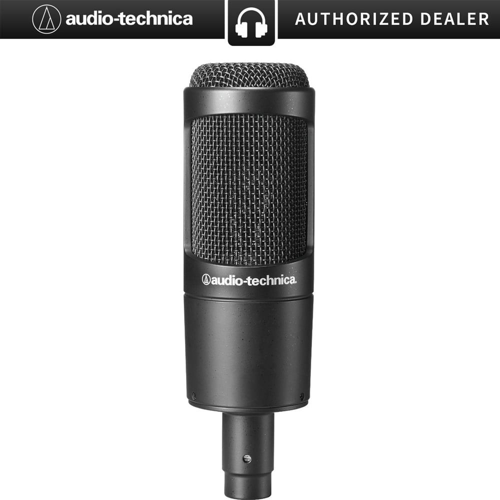 Audio-Technica Cardioid Condenser Microphone AT2035 Bundle with 2 YR CPS Extended Warranty