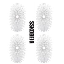 SSKDBFJG Replacement Brush for OXO Dishwashing Brushes - Replacement Dishwashing Brush Cleaning Soap Sprayer (4 pieces in white)