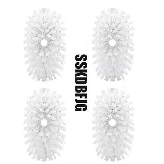 SSKDBFJG Replacement Brush for OXO Dishwashing Brushes - Replacement Dishwashing Brush Cleaning Soap Sprayer (4 pieces in white)