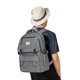 thumbnail image 5 of KAUKKO Mochila elegante para computadora portátil Mochila multipropósito, 17.11L (23 Greypot) KAUKKO KS23-Greypot, 5 of 5
