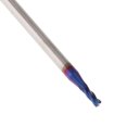 thumbnail image 4 of Tachiuwa 2.5mm R0.2 Steel Square Nose End Mill Milling Cutter CNC Router 4F 2.5 R0.2, 4 of 8