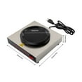 thumbnail image 2 of Portable Small Electric Stove Burner Hot Plate Home Coffee Tea Water Heater, 2 of 11