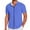 Light Blue, variant on Daznico Mens Shirts - Men's Casual Short Sleeve Zipper Beach Shirt Light Texture Elastic Shirt - Shirts for Men,Color:Hot Pink,Size:S