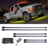 Vision X HIL-STW Superwhite LED Strobe & Rock Light Kit - 8 Pods, Wireless Remote