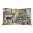 thumbnail image 5 of French Bulldog Cozy Christmas Throw Pillow 12 in x 16 in, 5 of 91
