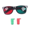 thumbnail image 3 of Red Green Vision Correction Cards Myopia Strabismus Amblyopia Stereo Eye Training Reading Aids, 3 of 8