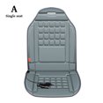 thumbnail image 2 of Riwesomey Funda de cojín calefactable para asiento de coche de 12V, almohadilla calefactora Universal para silla automotriz de 12V Ventana automotriz asiento individual gris Escribe un, 2 of 8