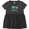 thumbnail image 3 of Inktastic My Safta Loves Me Cute Elephants Girls Baby Dress, 3 of 5