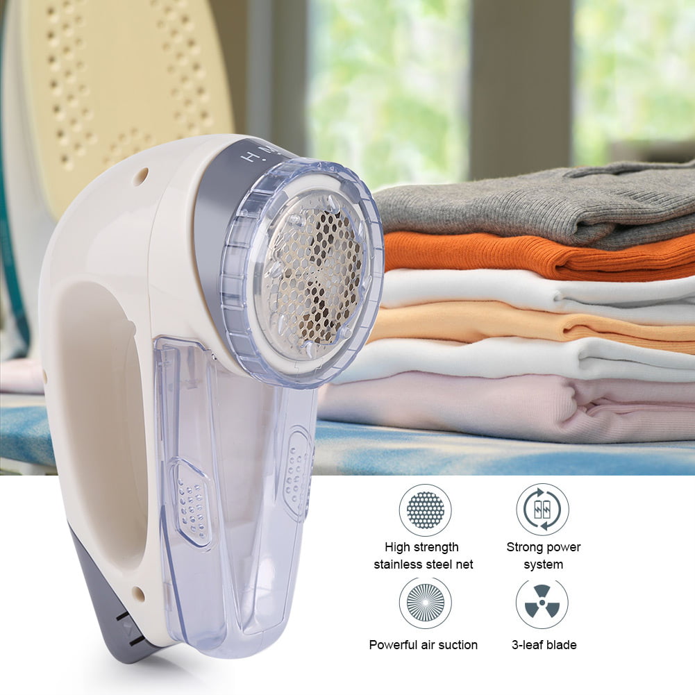 Garosa Lint Shaver, Portable Battery Powered Fabric Clothes Sweater ...