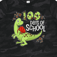 thumbnail image 4 of Inktastic 100 Days of School Cute Green Dinosaur Boys or Girls Toddler T-Shirt, 4 of 5