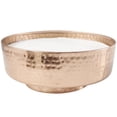 thumbnail image 6 of DecMode Copper Metal Sauvignon Blanc Scented Wide Hammered 70 oz 4 Wick Candle with White Wax, 6 of 7