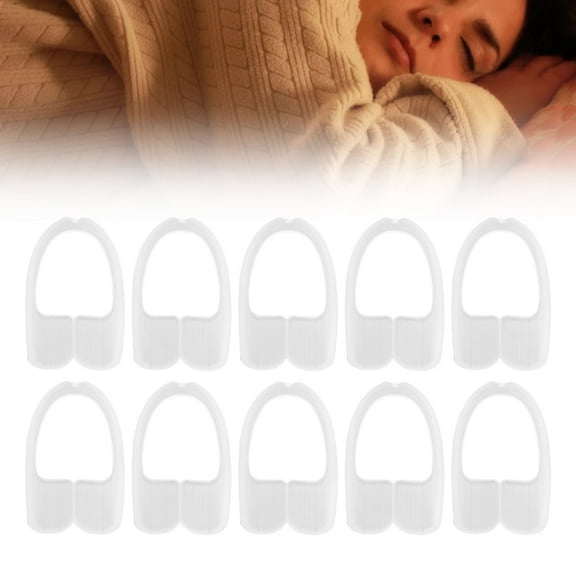 10pcs Night Guard For Upper Or Lower Teeth, Rubber Athletic  Mouth Clenching Guard For Grinding Teeth One Size