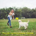 thumbnail image 4 of Mini Frisbee, 3pcs Silicone Frisbee, Creative Handheld Ufo, Small Frisbee, Dog Toy Silicone Bite Resistant Frisbee, Perfect Fun For Adults, Children, Sports, Games & Outdoor - Yellow, 4 of 6