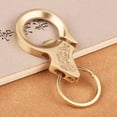 thumbnail image 6 of Necvior Brass Bottle Opener Keychain Bottle Opener Keyring Mini Bottle Openers Keys for Men, Women,Small and Practical, 6 of 11