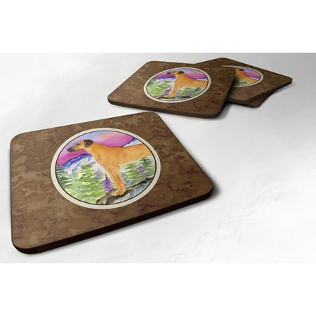 

Carolines Treasures SS8327FC Rhodesian Ridgeback Foam Coaster Set of 4 3 1/2 x 3 1/2 multicolor