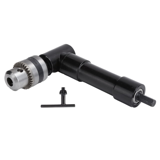 Accesorio de taladro Sincero en ángulo recto 90 grados Negro 106x155 mm