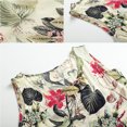 thumbnail image 3 of Vestido Sin Mangas Vestidos de playa de verano Vestidos sueltos con estampado floral de moda para el trabajo (Púrpura XL) Ygjytge para Mujer Púrpura T S, 3 of 9