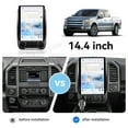 thumbnail image 4 of SNATEEN 14.4 inch Android 13 Multimedia Player Screen for Ford F150 2015 2016 2017 2018 2019 2020 2021 Car Radio Stereo GPS Navigation DSP Head Unit Video Carplay Receiver, 4 of 14
