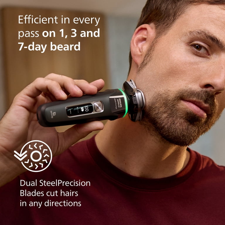 New Philips Norelco I9000 Prestige Rechargeable Wet & Dry Shaver
