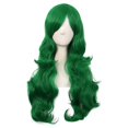 thumbnail image 1 of LinYooLi 28 Pouces/70 cm Perruque Synthétique Cheveux Longs Bouclés (Brun Blond Mélangé), 1 of 5